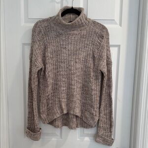 Express Wool Mohair Turtleneck Fall Sweater